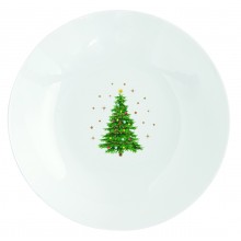 Чиния за супа 20см Festive Trees
